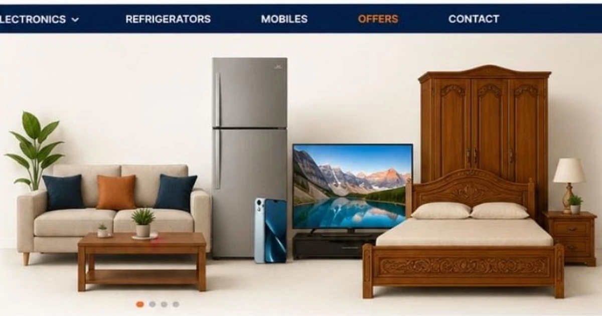 MASS GALLERY furniture electronics refrigerator mobile showroom products